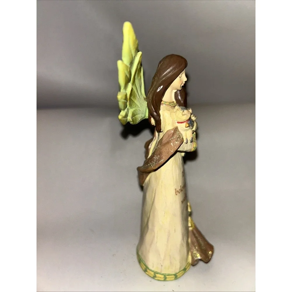 Russ Comforting Embrace Figurine 31430 YOUR BELOVED FRIEND WALKS WITH ANGELS Cat